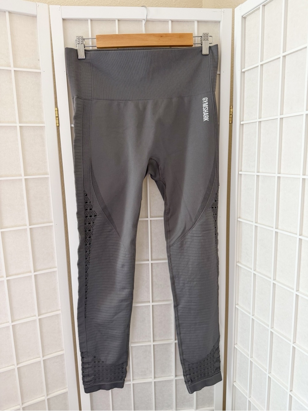 Gymshark Smoke Grey Energy Seamless Leggings Medium